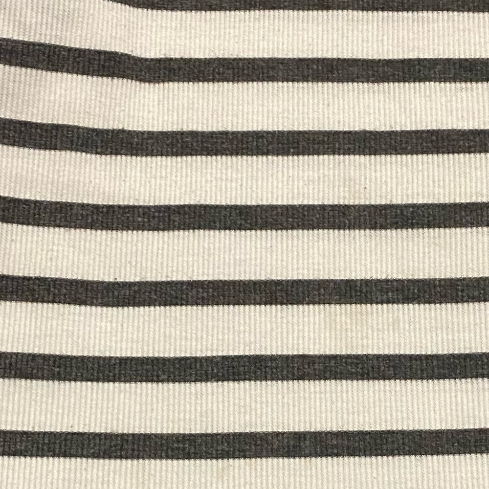 Old Navy Dark Gray and white stripes Tank